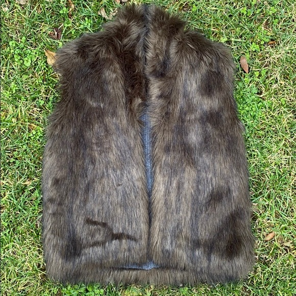 NEW WITH TAGS Joie Pruce Faux Fur Reversible Vest - Picture 3 of 13